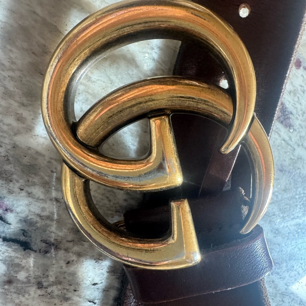 Authentic Gucci belt 85
